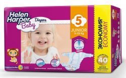 Хелен Харпер подгузники Baby junior 11-25кг 40шт