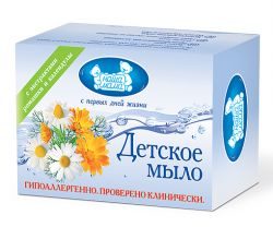 Наша мама мыло с ромашкой и календулой 100г