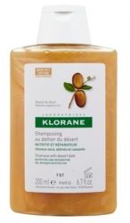 Клоран шампунь с маслом финика пустынного питательный для сухих и ломких волос 200мл