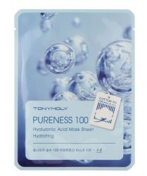 Тони Моли тканевая маска с экстрактом гиалуроновой кислоты 21мл