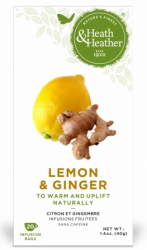 Heath&Heather Имбирь с лимоном напиток фруктово-травяной №20 пакетики