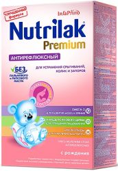 Нутрилак Премиум Антирефлюксный смесь сухая молочная для детей 350г