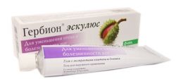 Гербион эскулюс гель 40г туба