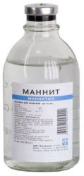 Маннит р-р 15% 400мл №12 фл.