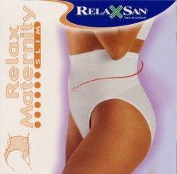 Релаксан бандаж послеродовый с хлопком р.S белый