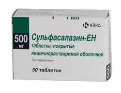 Сульфасалазин-ЕН 500мг №50 таблетки