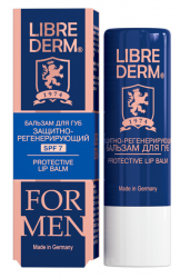 Либридерм бальзам для губ spf7 for men 4г