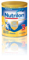 Нутрилон 3 Джуниор сухой молочный напиток для детей банановый 400г