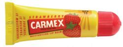 Кармекс бальзам для губ с ароматом клубники с защитой SPF15