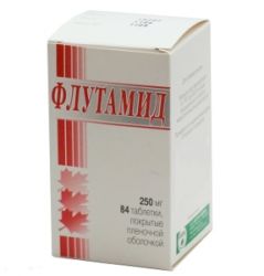 Флутамид Сандоз 250мг №84 таблетки