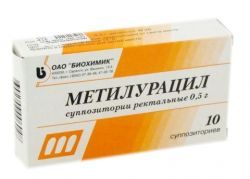 Метилурацил Свечи Цена