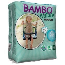 Бамбу/Bambo подгузники-трусики детские Nature Pants Junior-5 (12-20кг) 20шт
