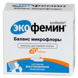 Экофемин Баланс микрофлоры 250мг №20 капсулы
