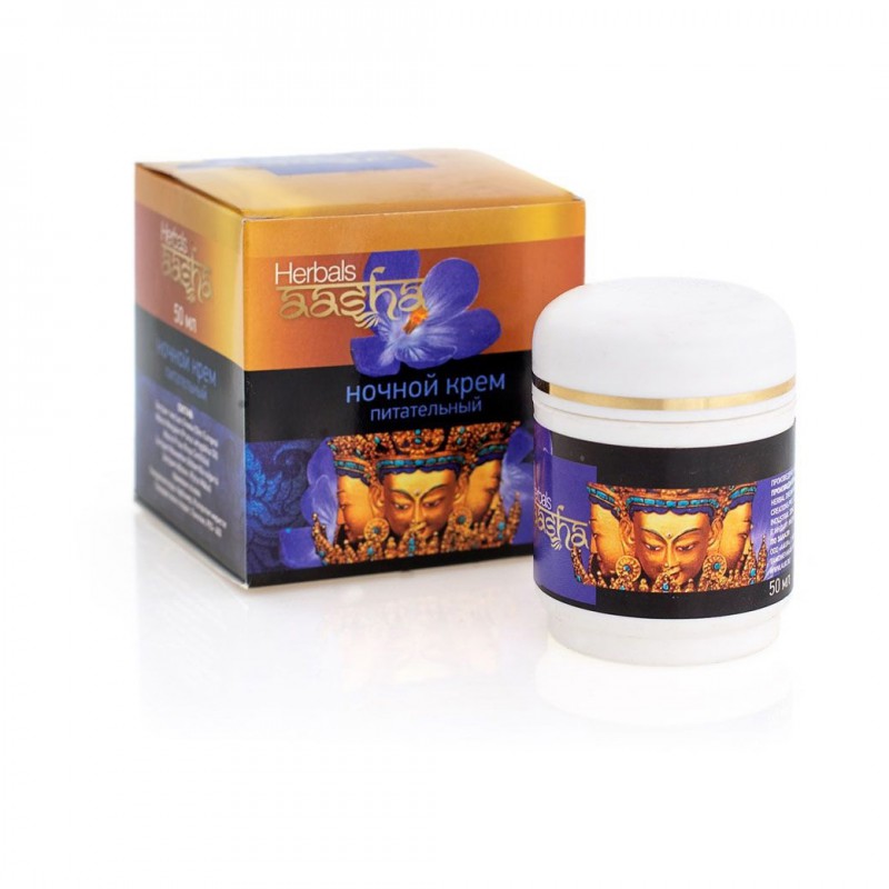 Крем для лица Aasha Herbals ночной питательный