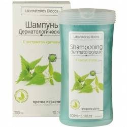 Дерматология шампунь с экстрактом крапивы от перхоти 300мл