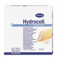 ХАРТМАНН/HARTMANN HYDROCOLL CONCAVE повязка гидроколлоидная на локти и пятки 8х12см 10шт