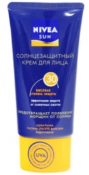 Нивея Сан крем солнцезащитный для лица SPF30 50мл (85573)