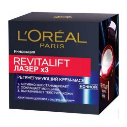 Крем-маскаLoreal dermo-expertise revitalift Лазер 3 ночная