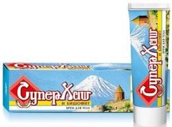 Акулья сила Суперхаш и бишофит крем для тела 50мл