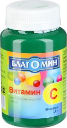 Благомин Витамин С (аскорбиновая кислота) №90 капсулы