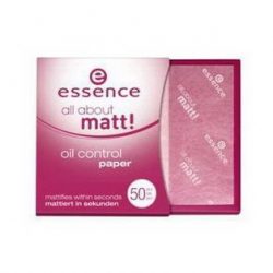 Матирующие салфетки Essence All about matt!