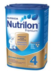 Нутрилон 4 Премиум смесь сухая молочная детская 800г