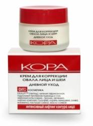 Кора крем для коррекции овала лица и шеи 50мл
