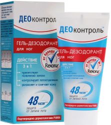 Деоконтроль гель-дезодорант против потливости ног 50мл
