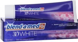 Бленд-а-мед зубная паста 3д вайт Бодрящая свежесть 100мл
