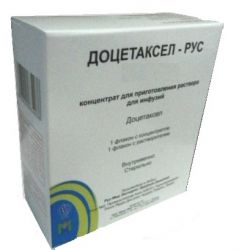 Доцетаксел-Рус концентрат для раствора 40мг/мл 0