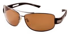 Кафа Франц Очки водителя поляризационные мужские коричневая линза/С13399