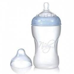 Нуби бутылочка пп быстрый поток 330мл 3мес+