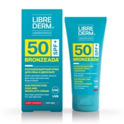 Либридерм Бронзиада крем солнцезащитный для лица и зоны декольте spf50 50мл