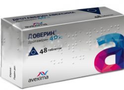 Доверин 40мг №48 таблетки