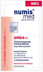 Numis med UREA маска-пилинг для глубокого очищения 5% мочевины 2*8мл