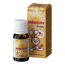 Минисан витамин Д3 капли 10мл