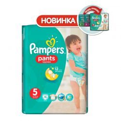 Памперс трусики-подгузники (5) 12-18кг junior 48шт