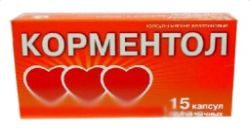 Корментол 100мг №15 капсулы подъязычные