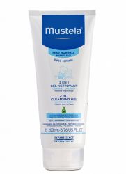 Мустела Бебе гель-шампунь 2в1 200мл