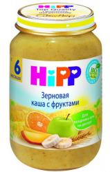 Хипп каша зерновая с фруктами с 6 мес 190г