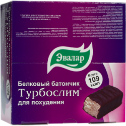 Эвалар Турбослим Батончик для похудения 50г 12шт