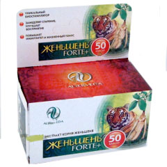 Женьшень форте плюс №50 капсулы