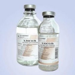 Хлосоль раствор для инфузий 400мл №15 флаконы