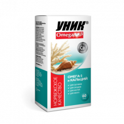 Уник Кальций-Омега плюс №60 капсулы