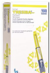 Тресиба Флекстач 100ЕД/мл раствор для п/к введения 3мл шприц-ручка №5