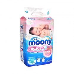 Подгузники Moony эконом 4-8кг S 81шт