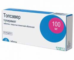 Топсавер 100мг №28 таблетки