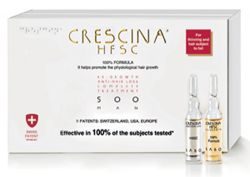 Кресцина 500 набор д/стимуляции роста волос д/мужчин 3