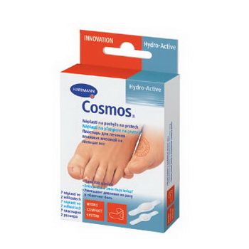 Пластырь Cosmos Hydro Active Twin Tec Гидроактивный На Мозоль На Палец 6Шт