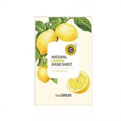 Маска тканевая THE SAEM с экстрактом лимона Natural Lemon Mask Sheet
